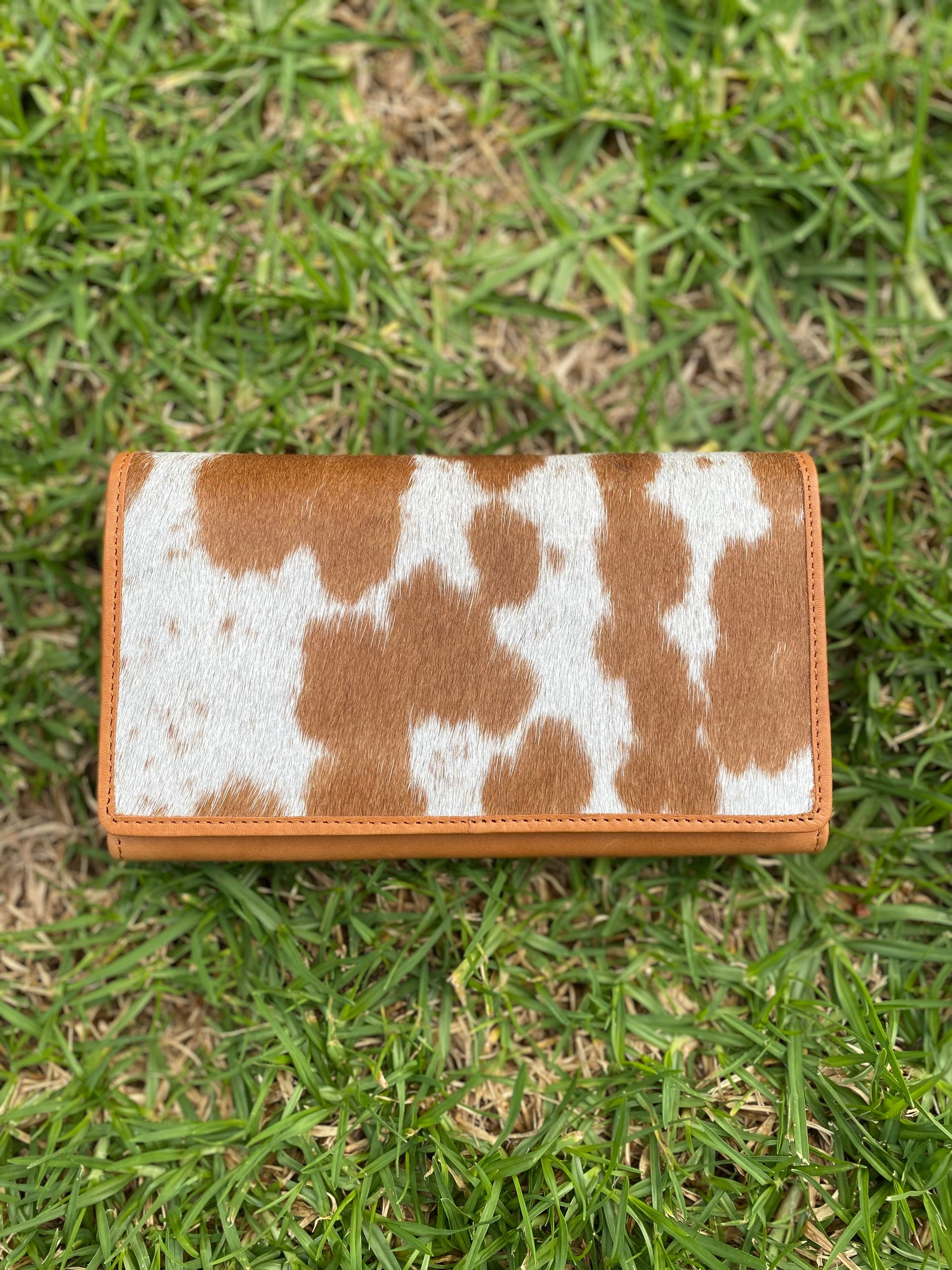 ~ Cowhide Clutches / Wallets