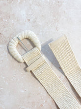 Eudice Point Buckle Straw Belt