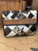 Patchwork Cowhide and Tooling Leather Makeup Bag – AT65 Bown