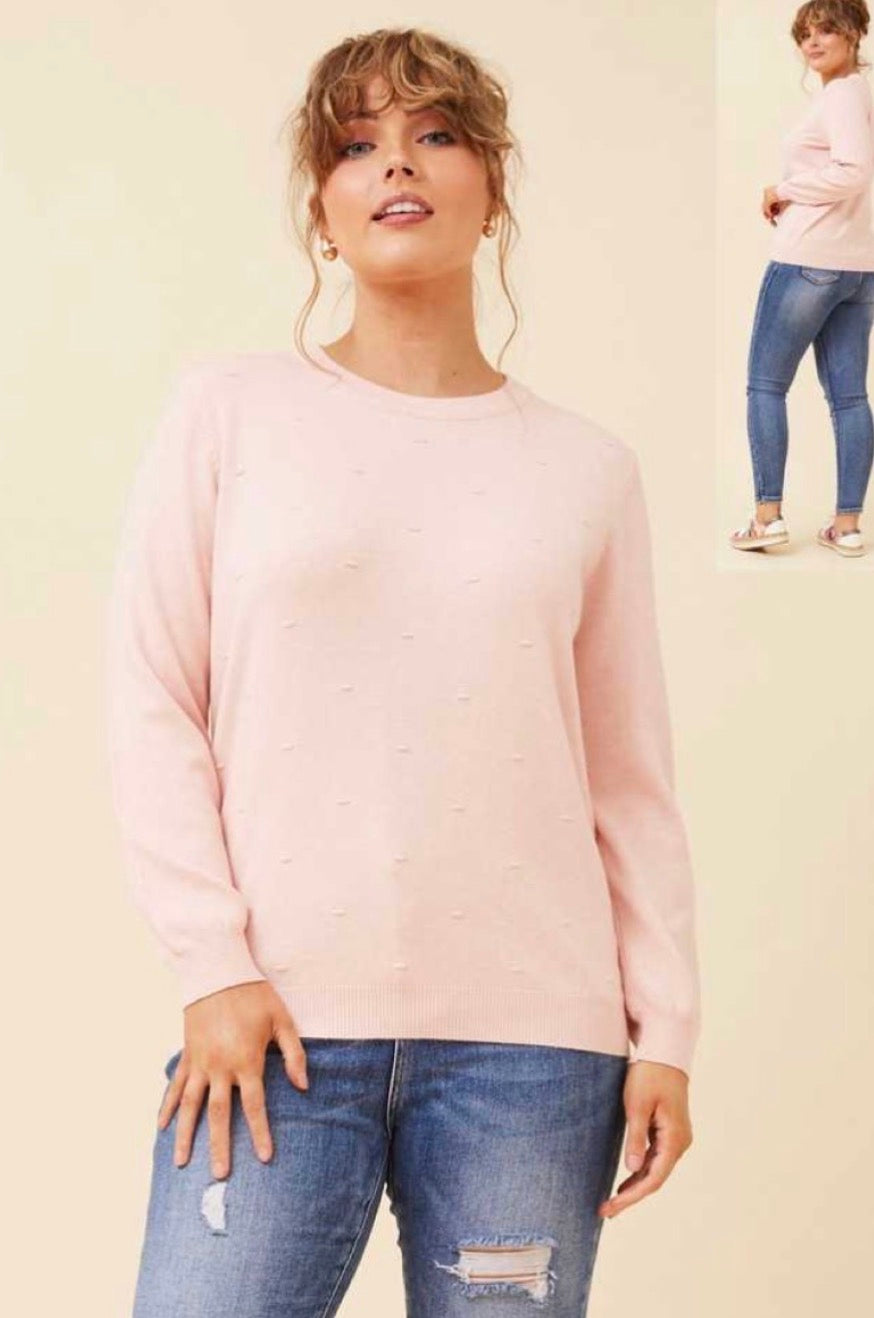 Pink light  Knit