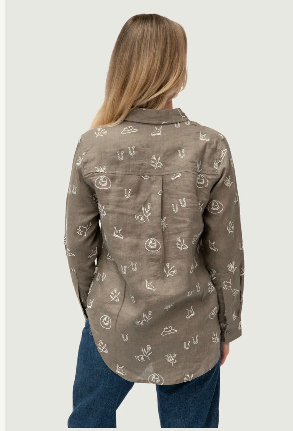 Outback linen Lady Jane Linen Shirt