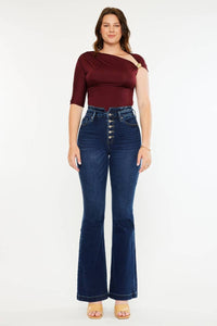 Kan Can High rise Jeans - Dark - KC8602D-CV