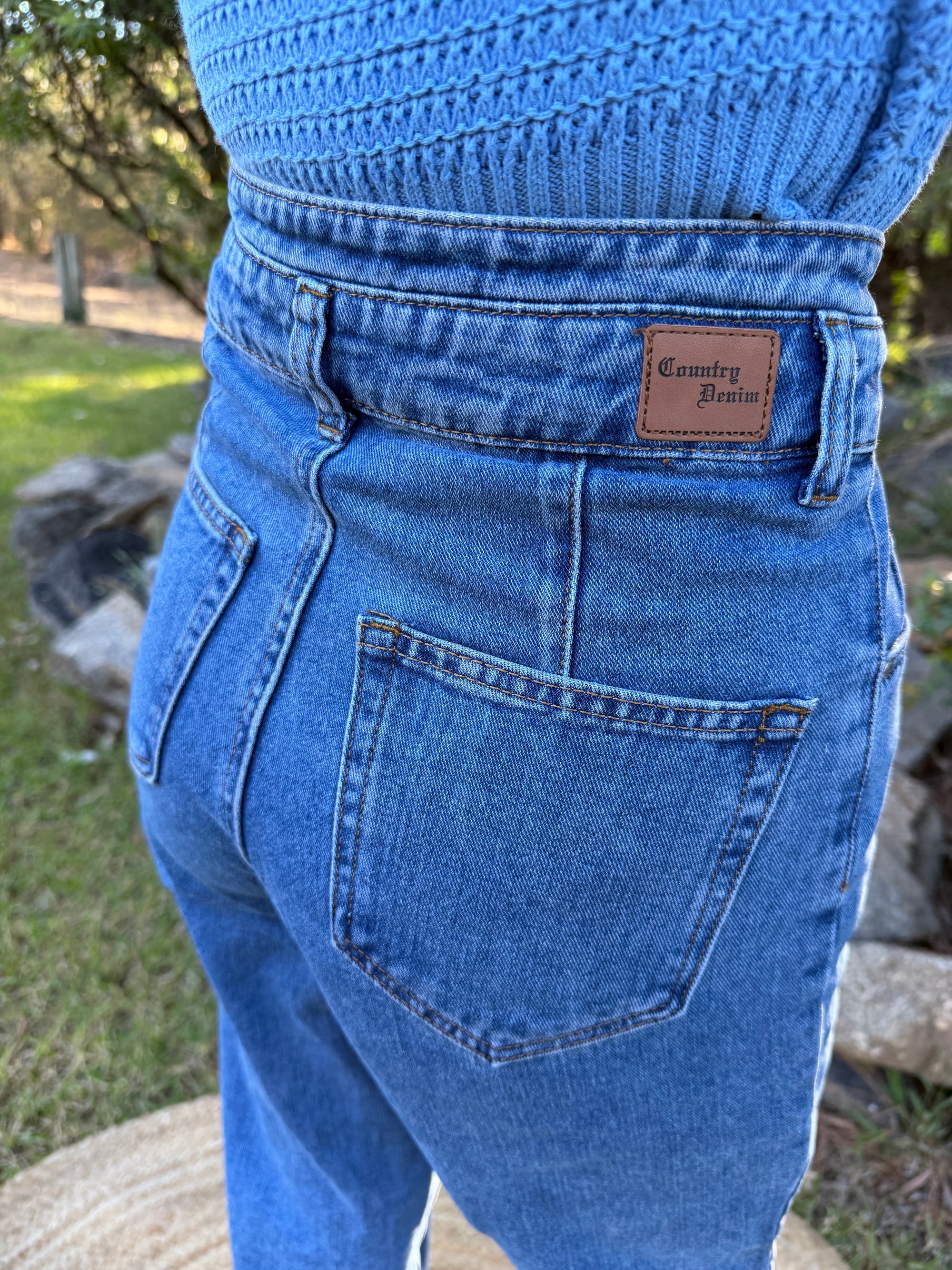 Barrel jeans