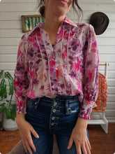Violet Bloom Blouse