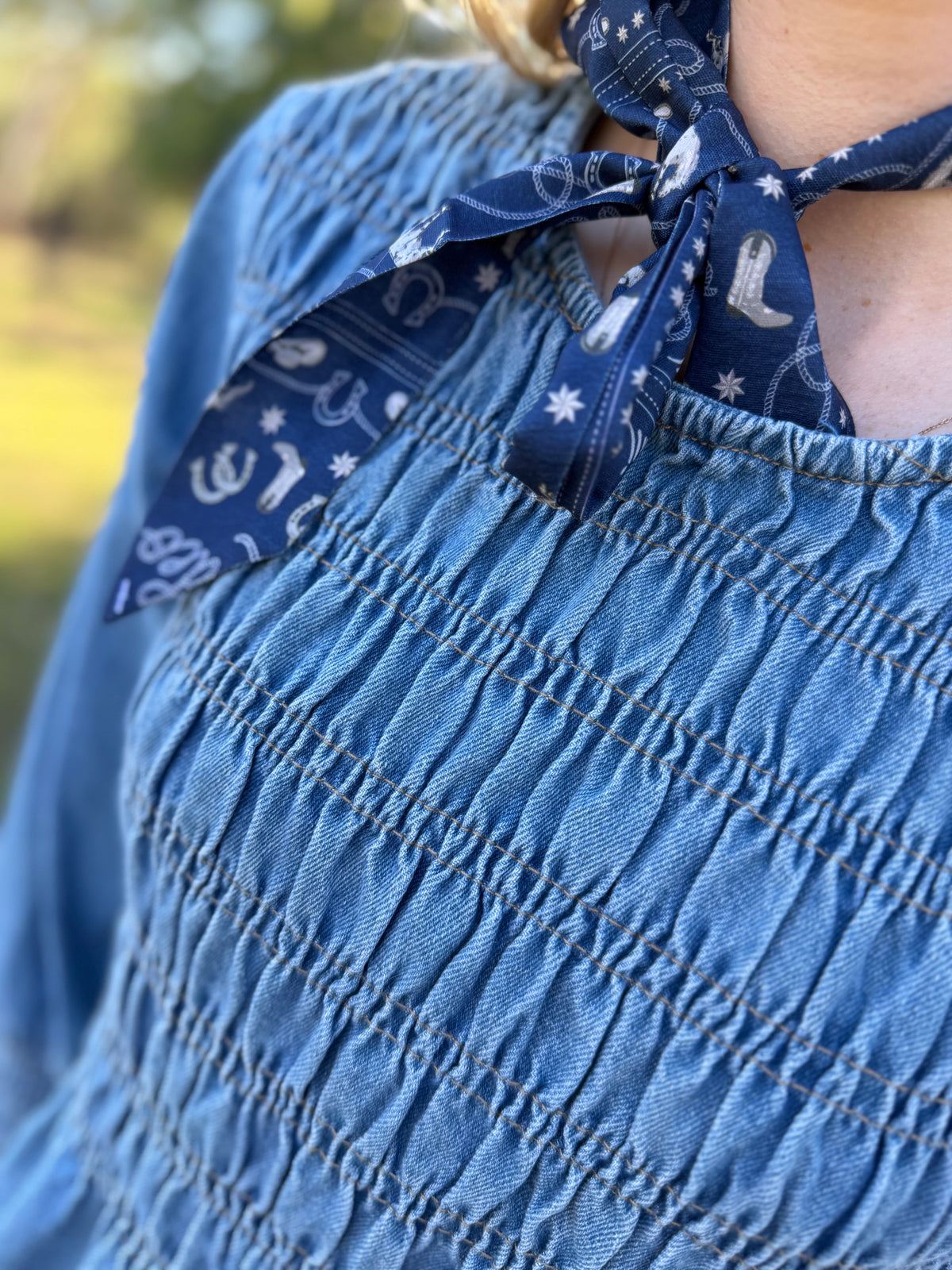 The Delaney Denim Dress