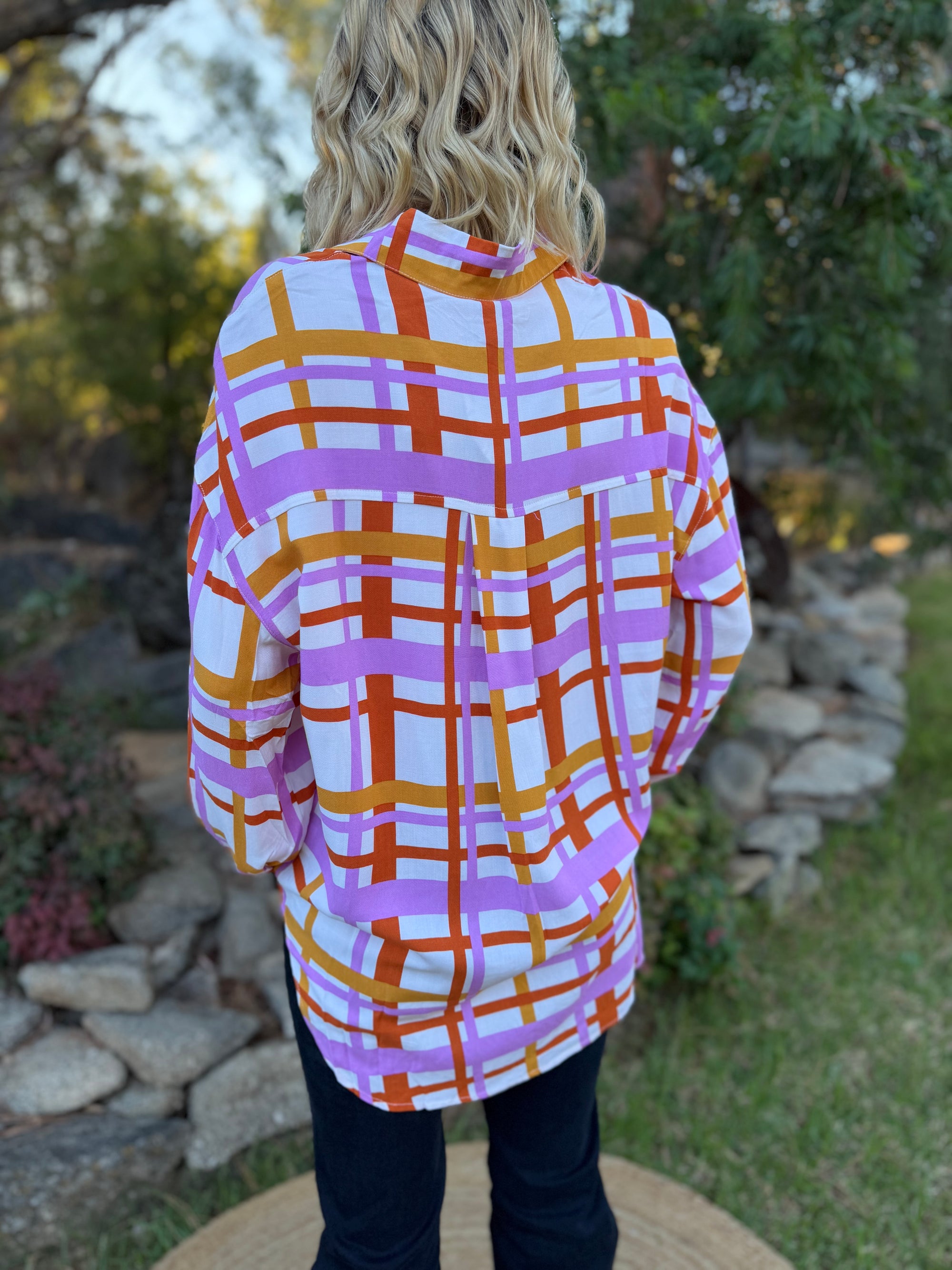 Sunset Check Shirt
