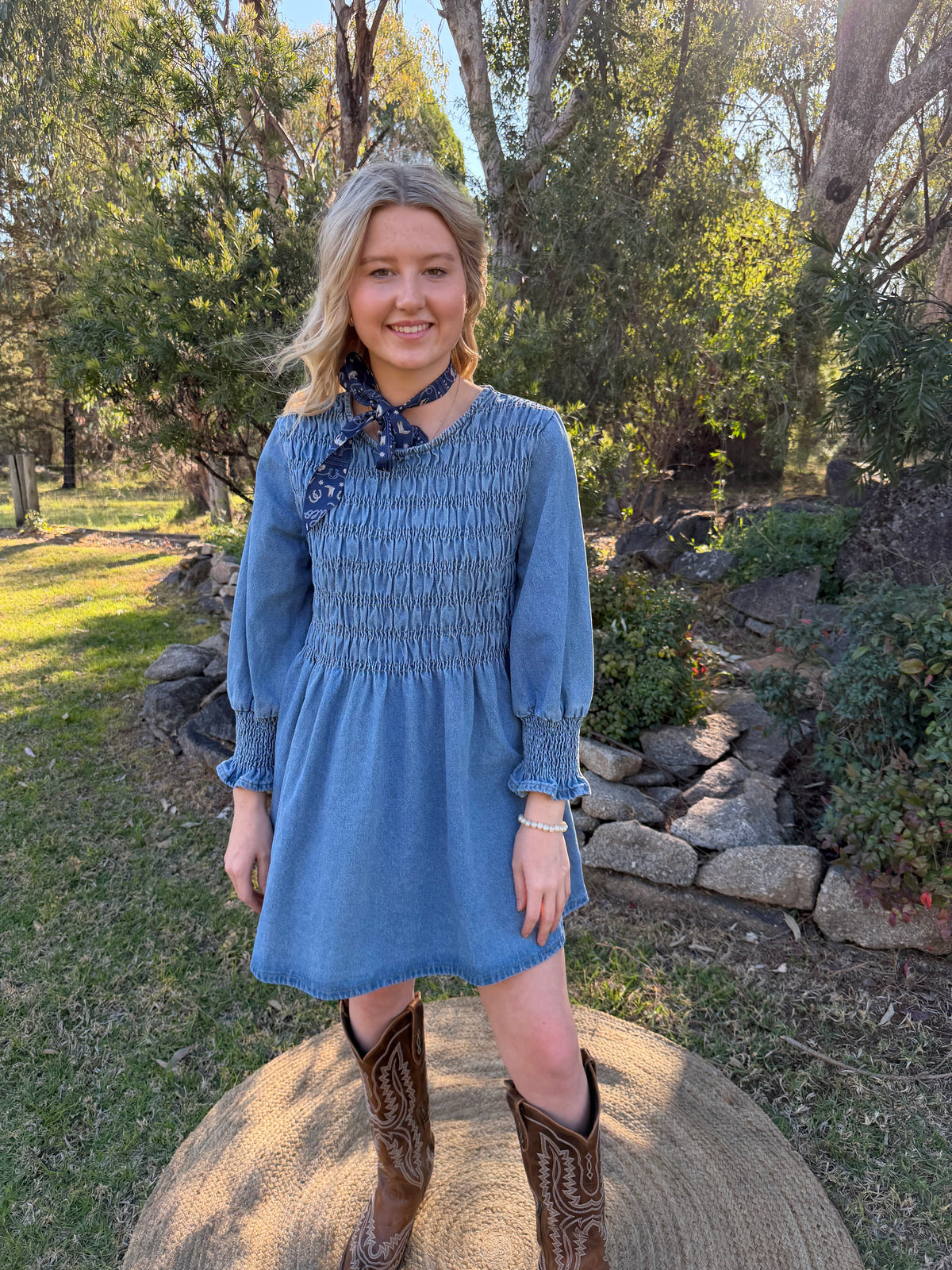 The Delaney Denim Dress