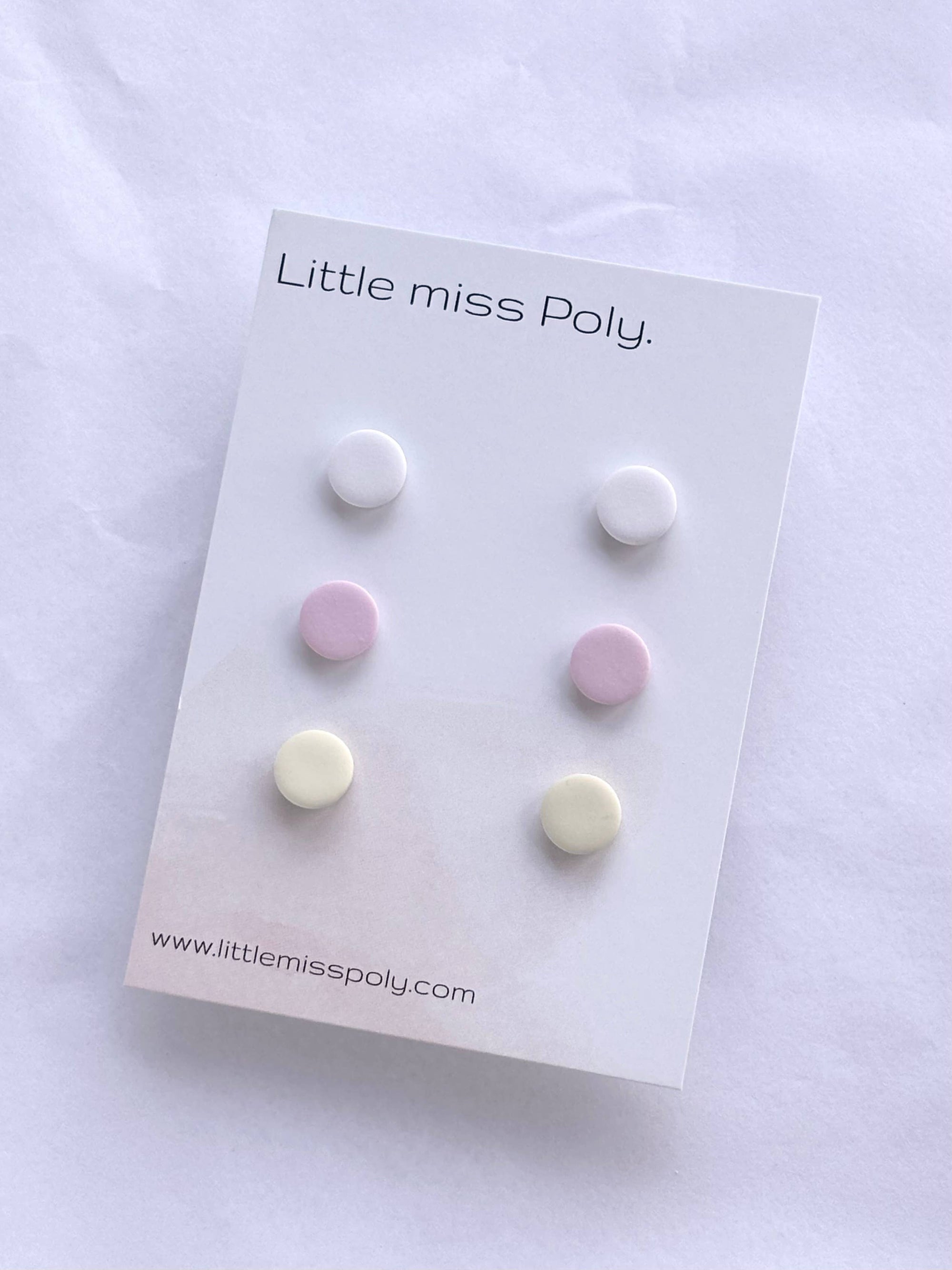 Lenny - Trio Mini Stud Pack