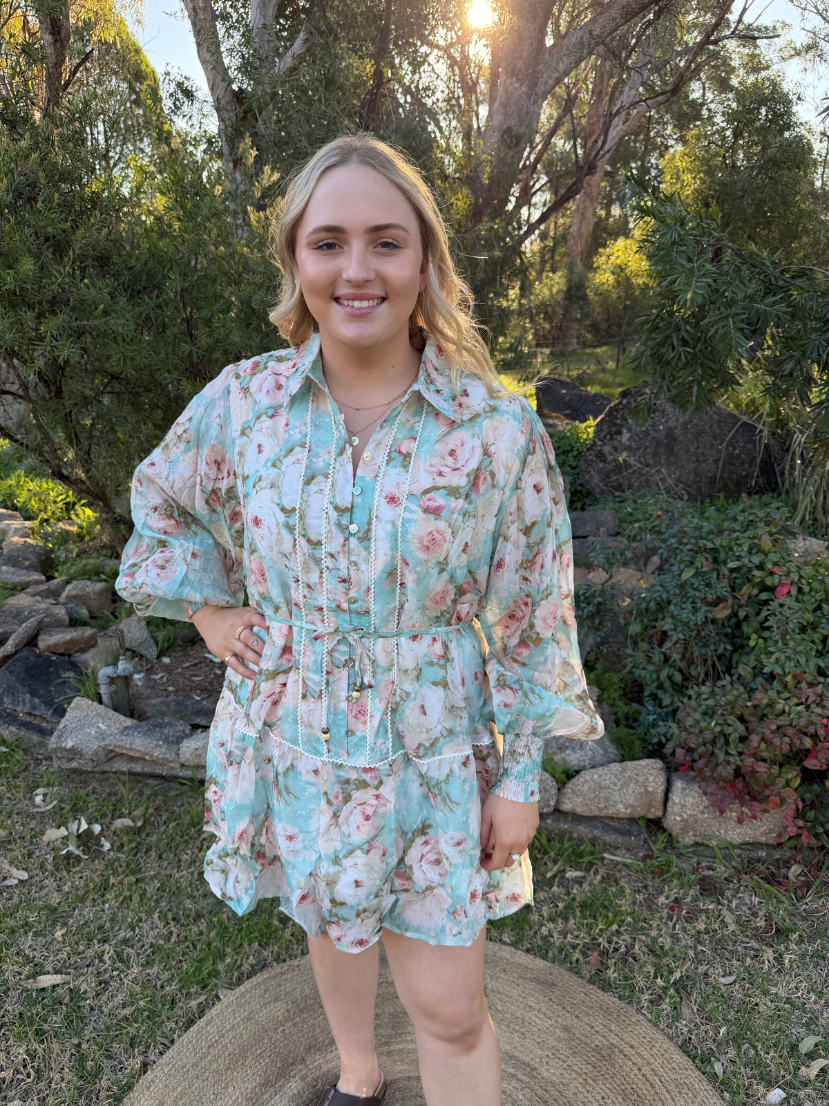Rosewood Prairie Blouse