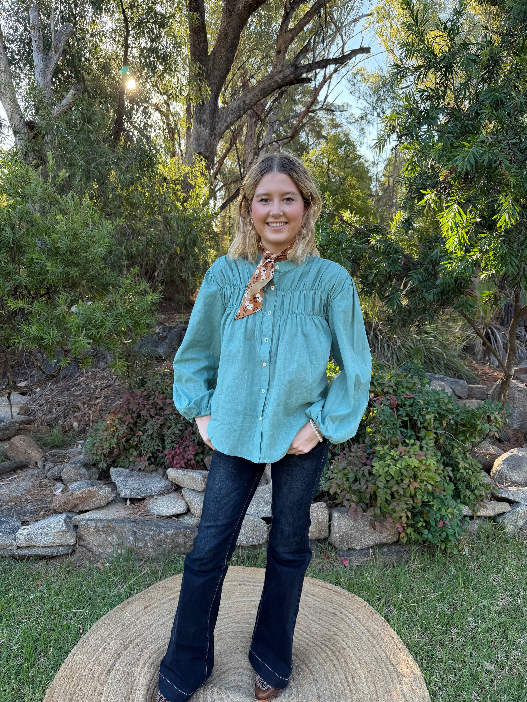 Mint Arie top