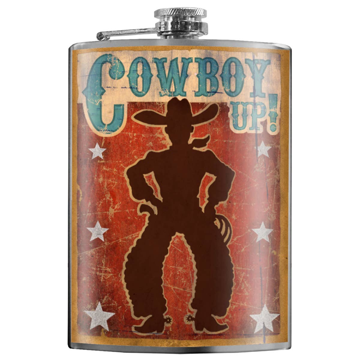 Flask - Cowboy Up!