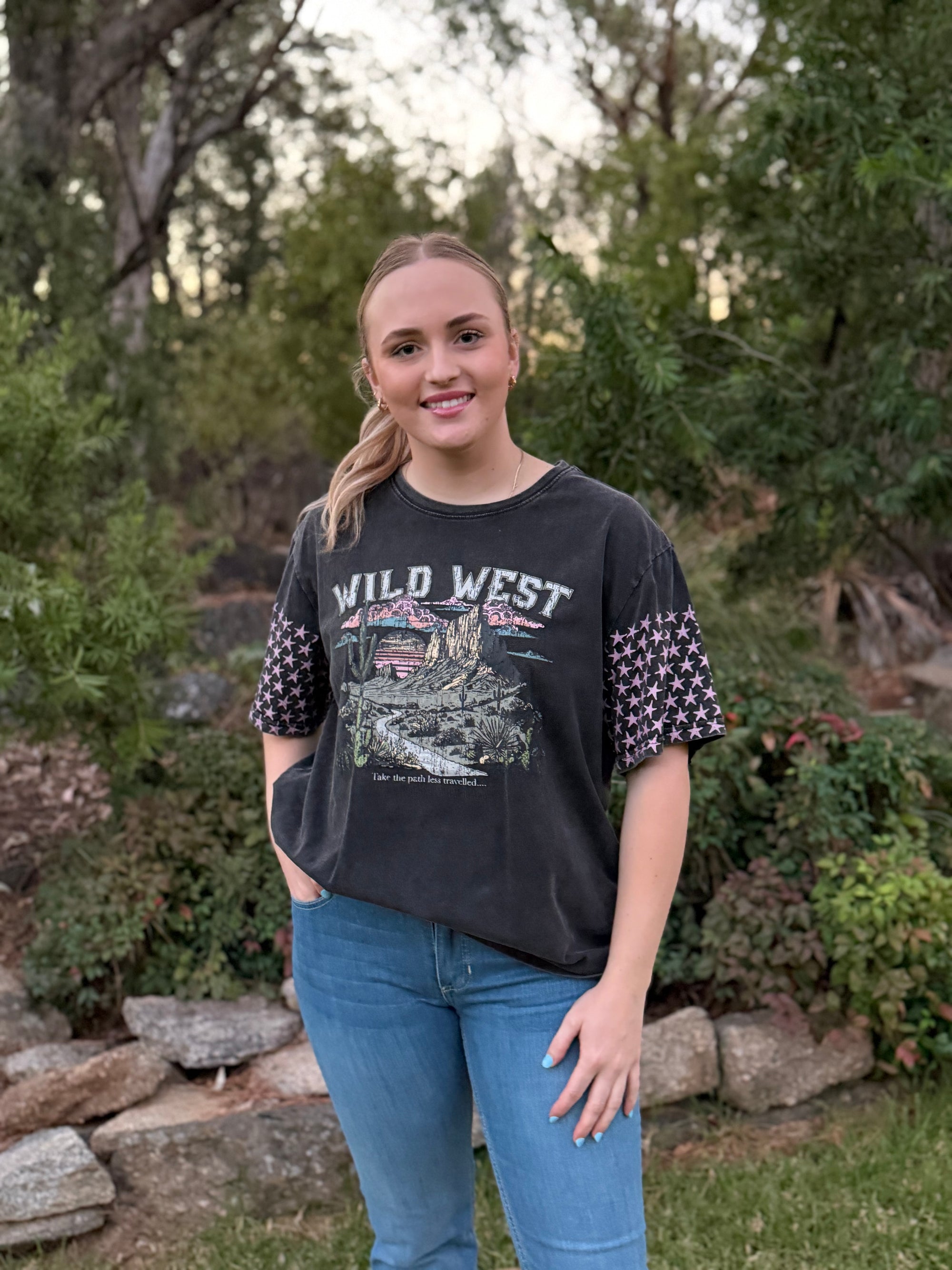 Wild West Oversized Tee