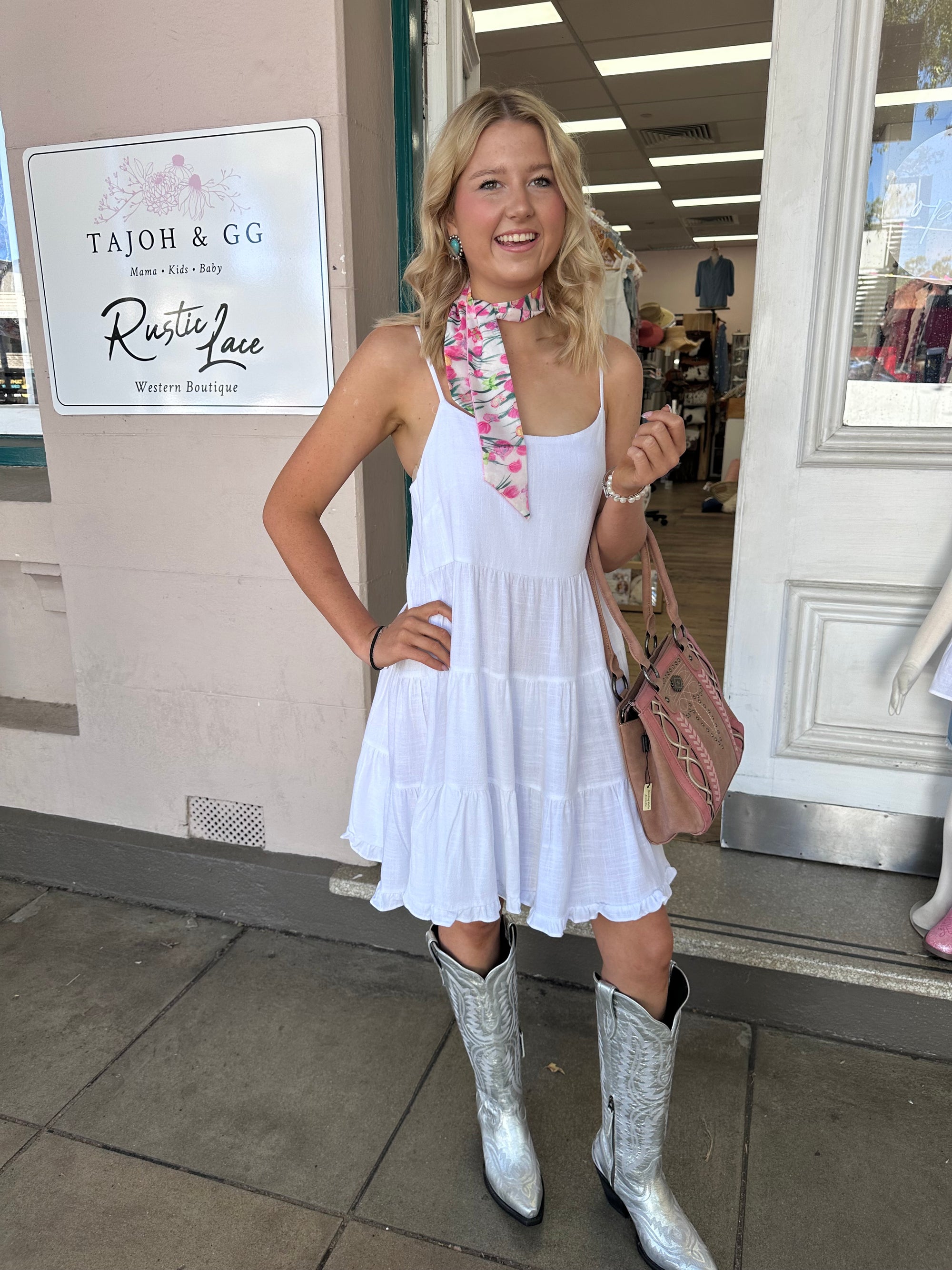 Summer Dress~ White