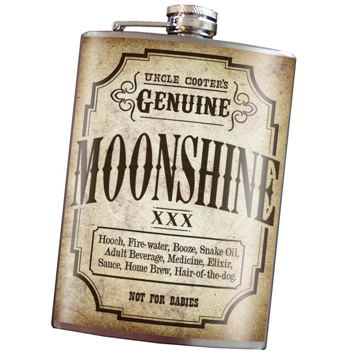 Flask - Genuine Moonshine