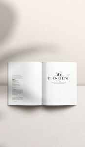 My Bucket List Oat Journal/Diary