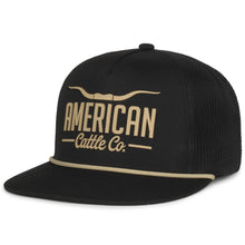 Longhorn Hat - White & Gold
