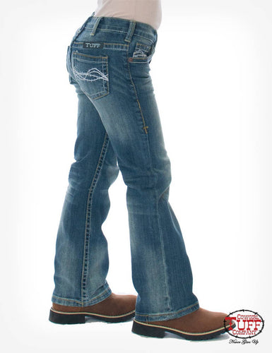 Cowgirl Tuff - Girl's Don't Fence Me In Jean