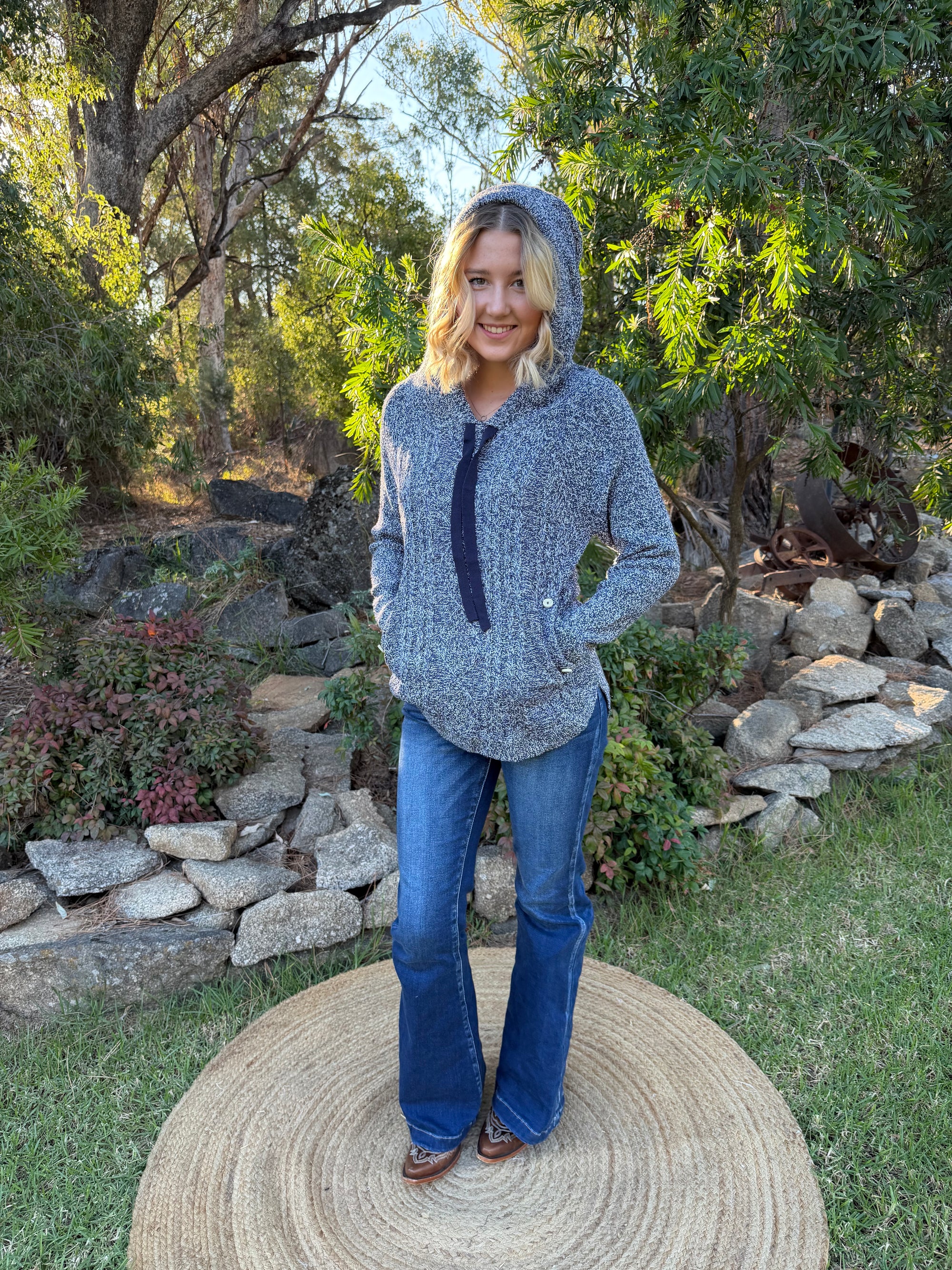 Mia Knit -Blue