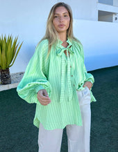 Gingham Top -  826 - Green