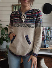 Knit - Bonnie Hoodie -  Stone