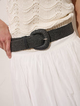 Eudice Point Buckle Straw Belt