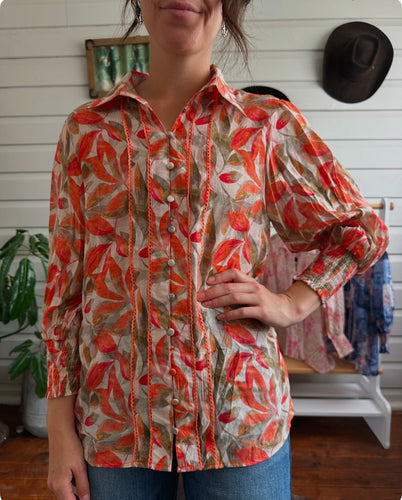 Autumn Leaves Blouse