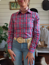 IVY SHIRT - PINK PLAID