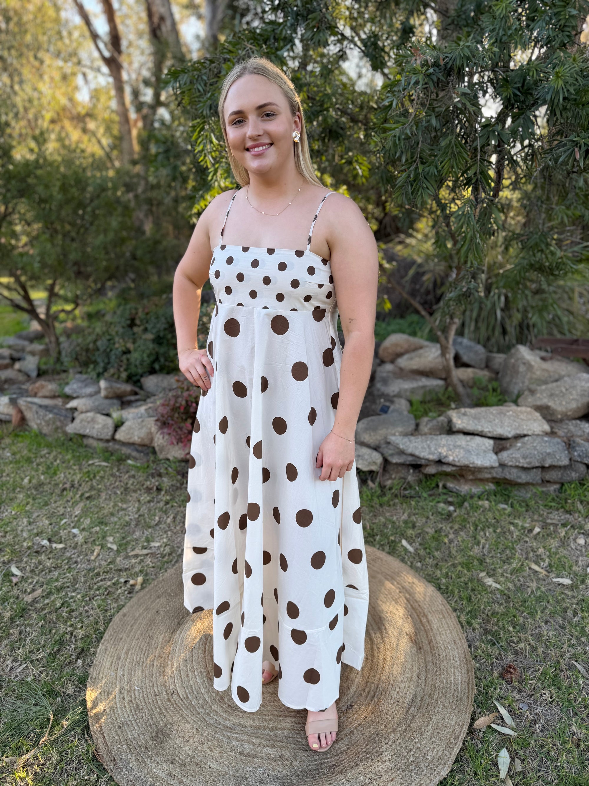Cocoa Spot Maxi Dress