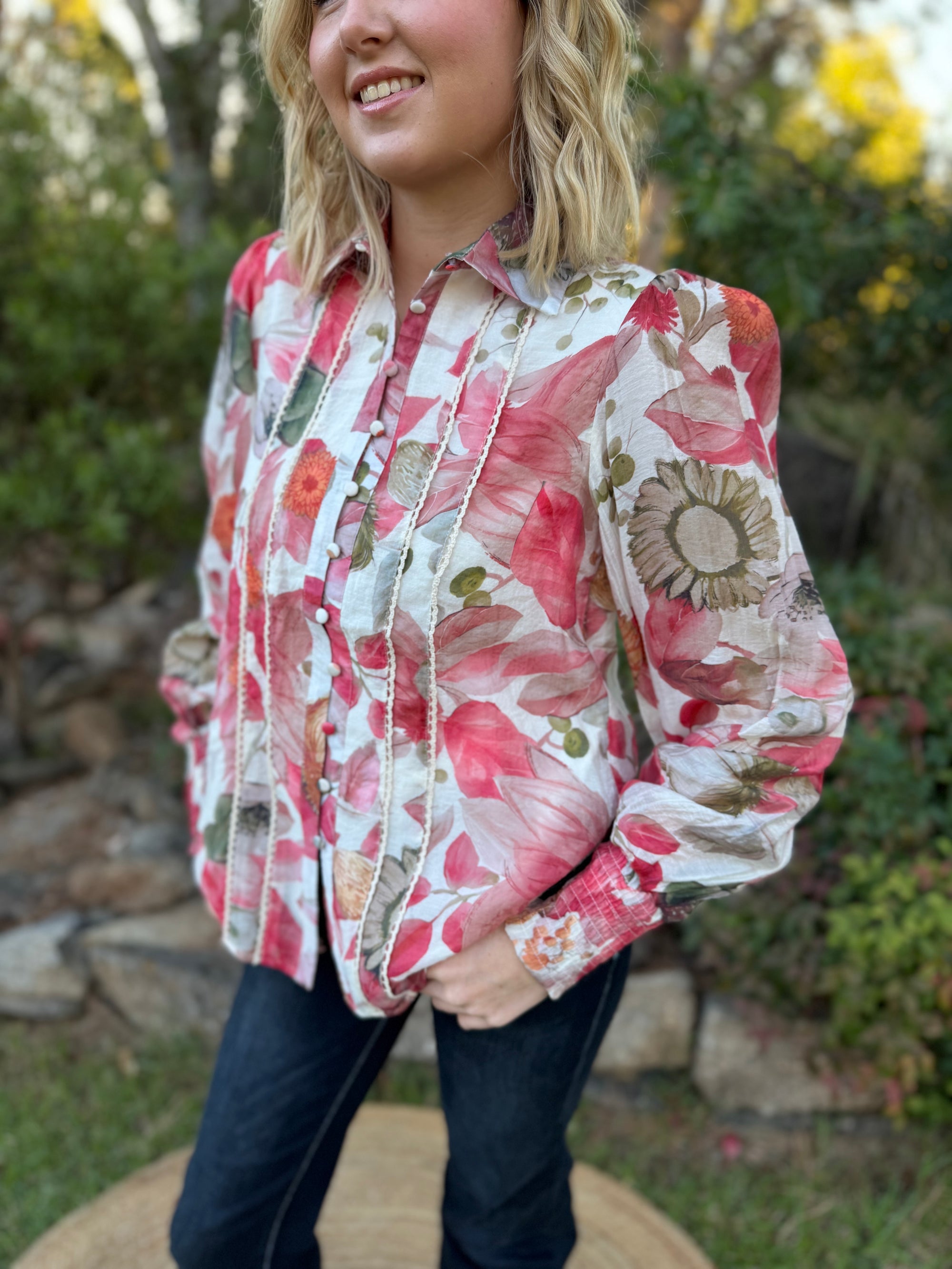 Blush Garden Top