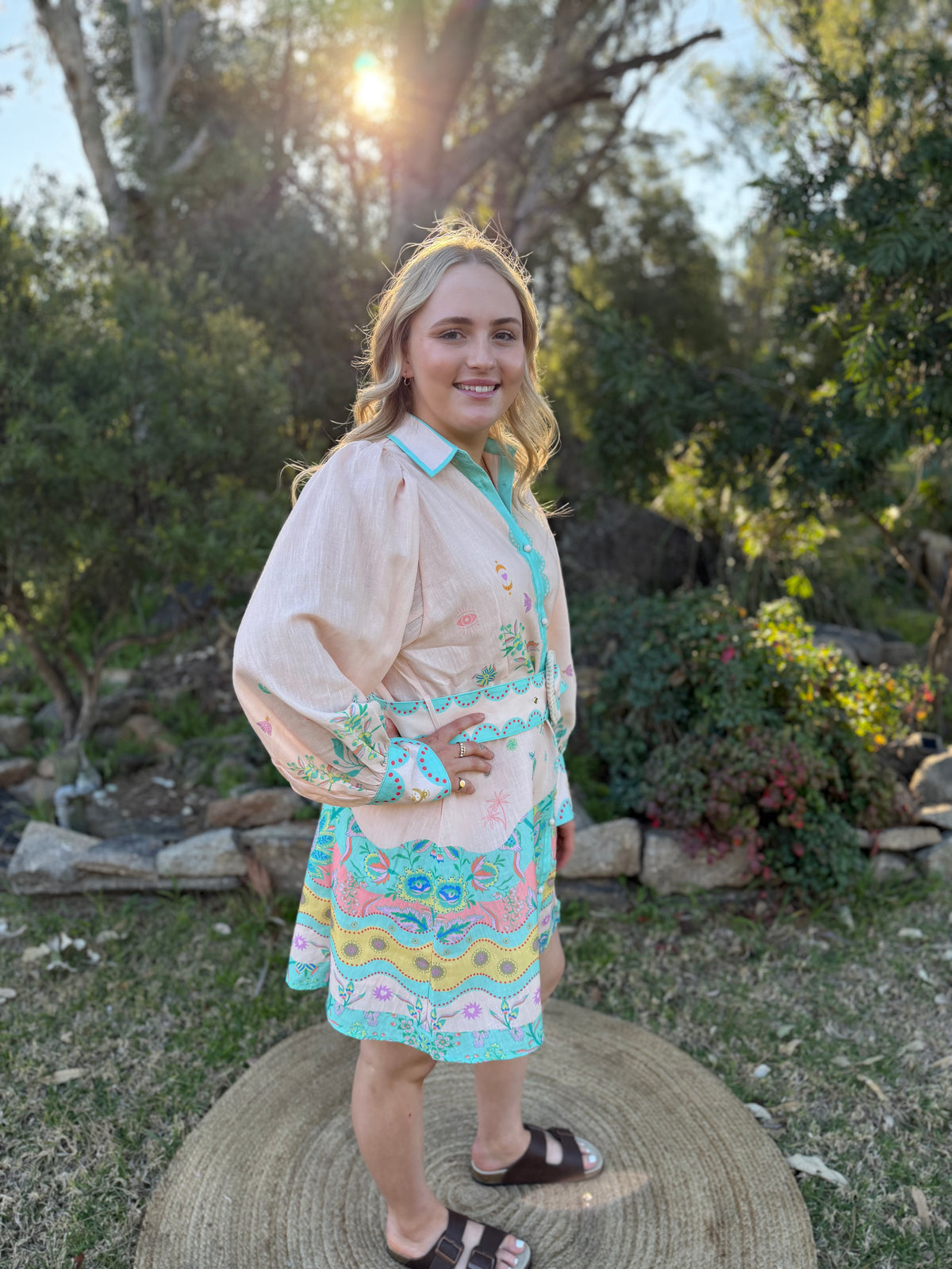 Floral Belle Shirt Dress