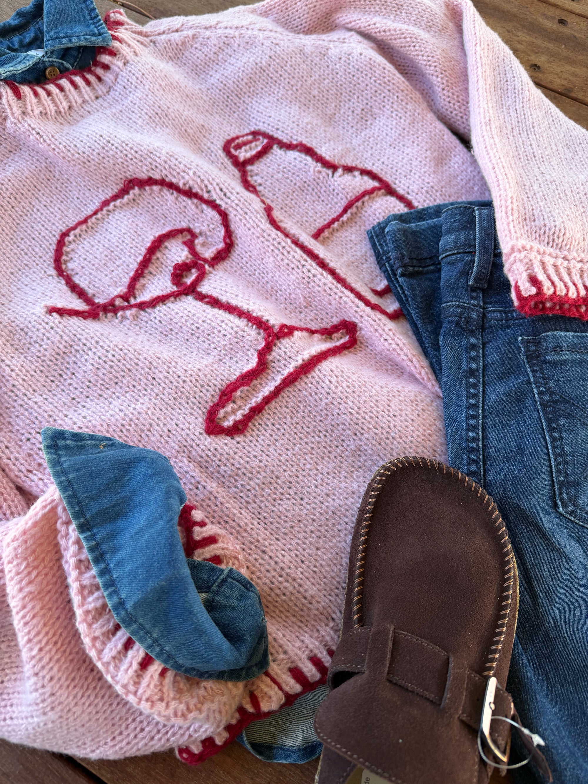 Marg Knit pink