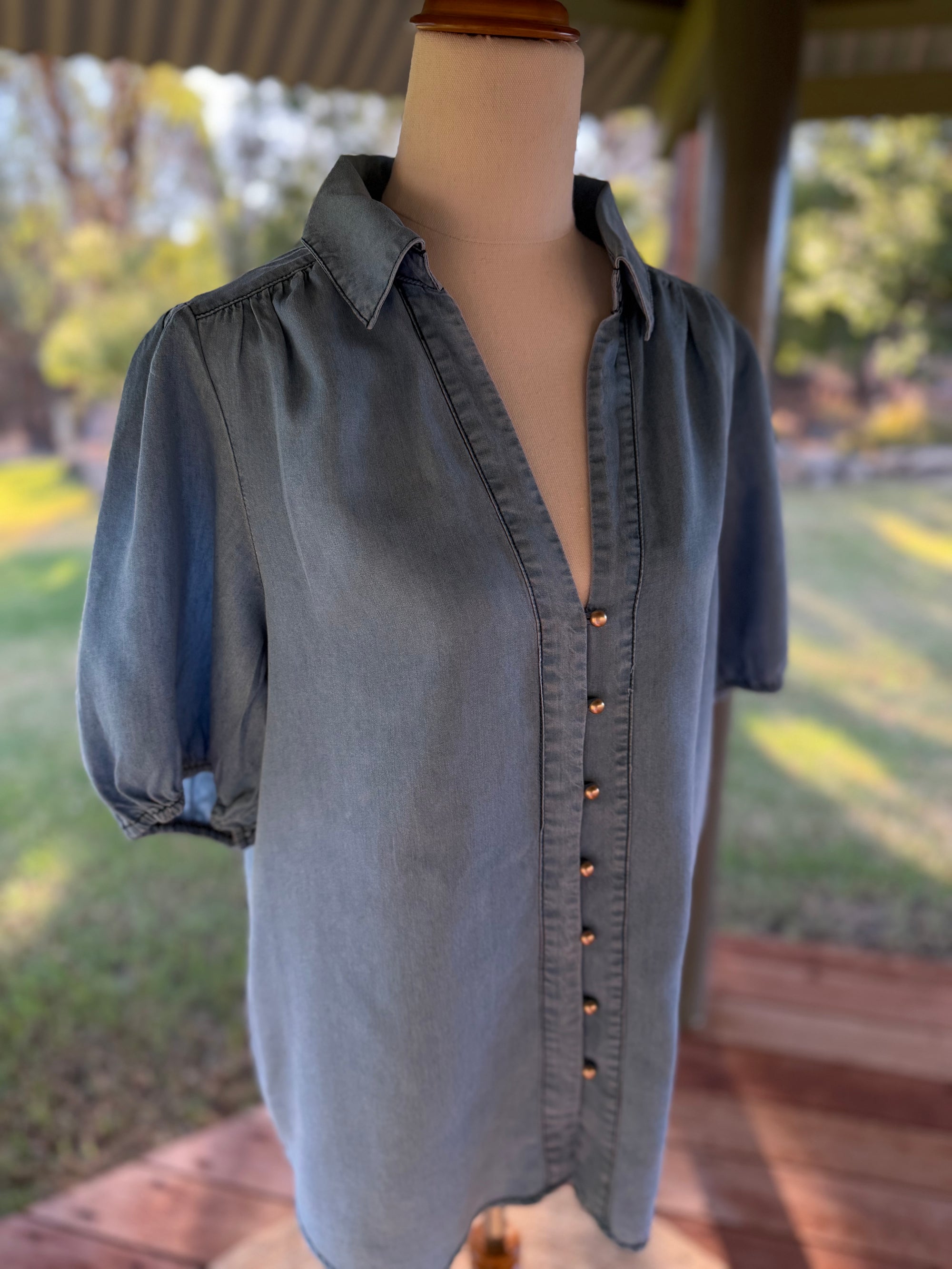 Denim Top