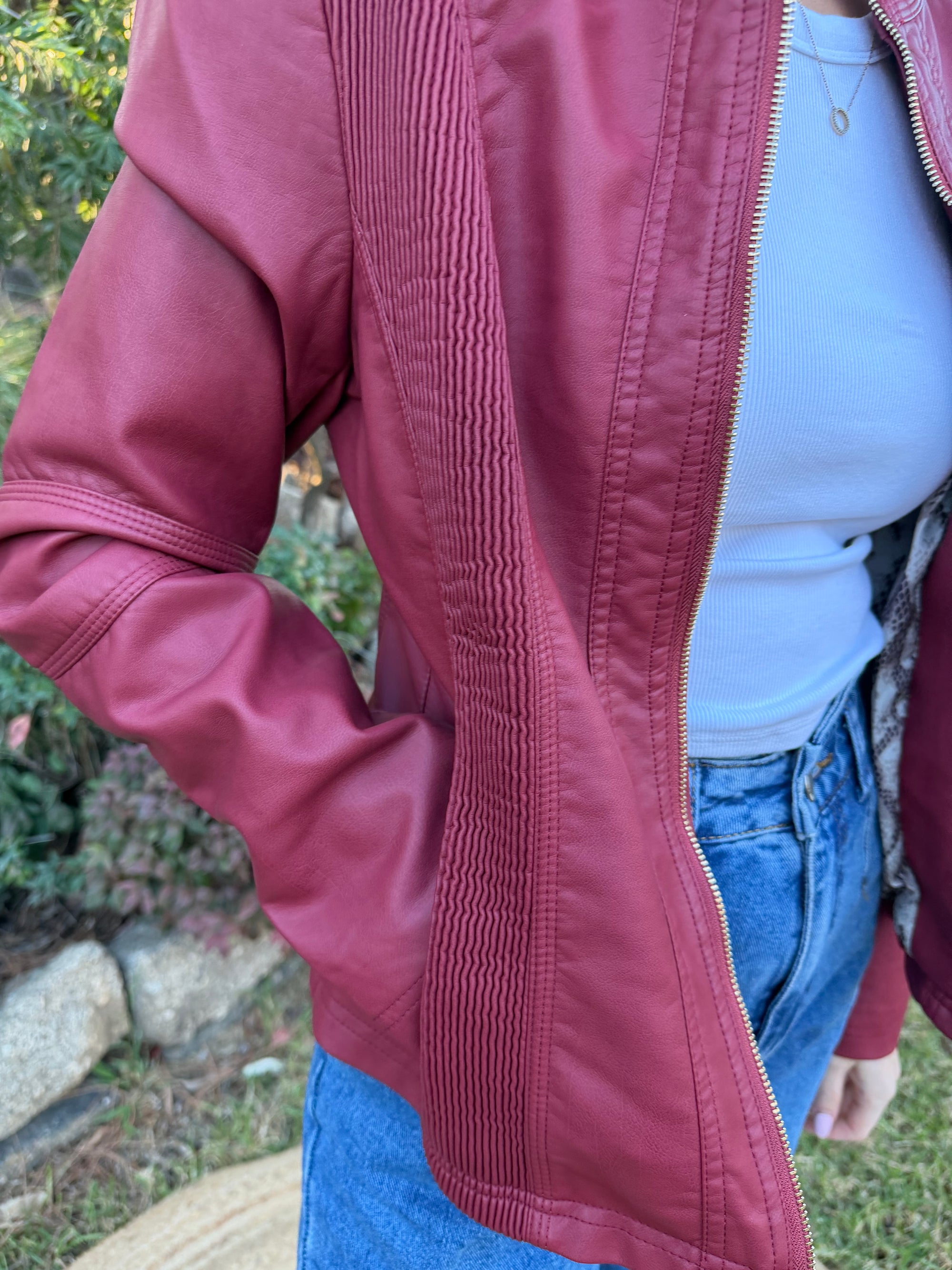 Darcie Jacket - Rouge