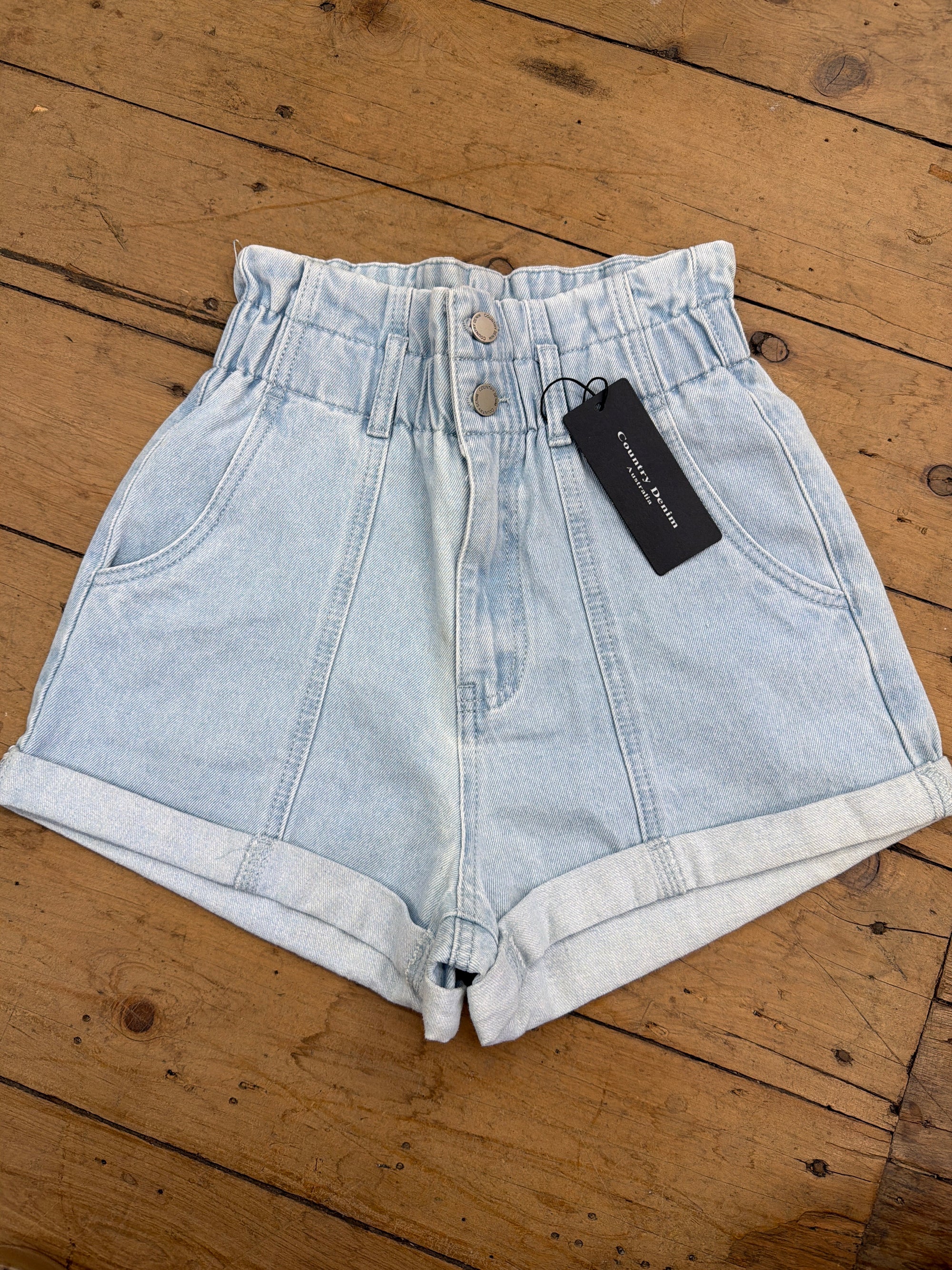 Denim Short Light Wash