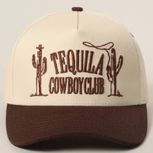 TEQUILA COWBOY CLUB 3D Embroidery Two-Tone Trucker Hat