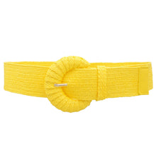 (Best) WRAPPED HALFMOON ELASTIC STRAW BELT