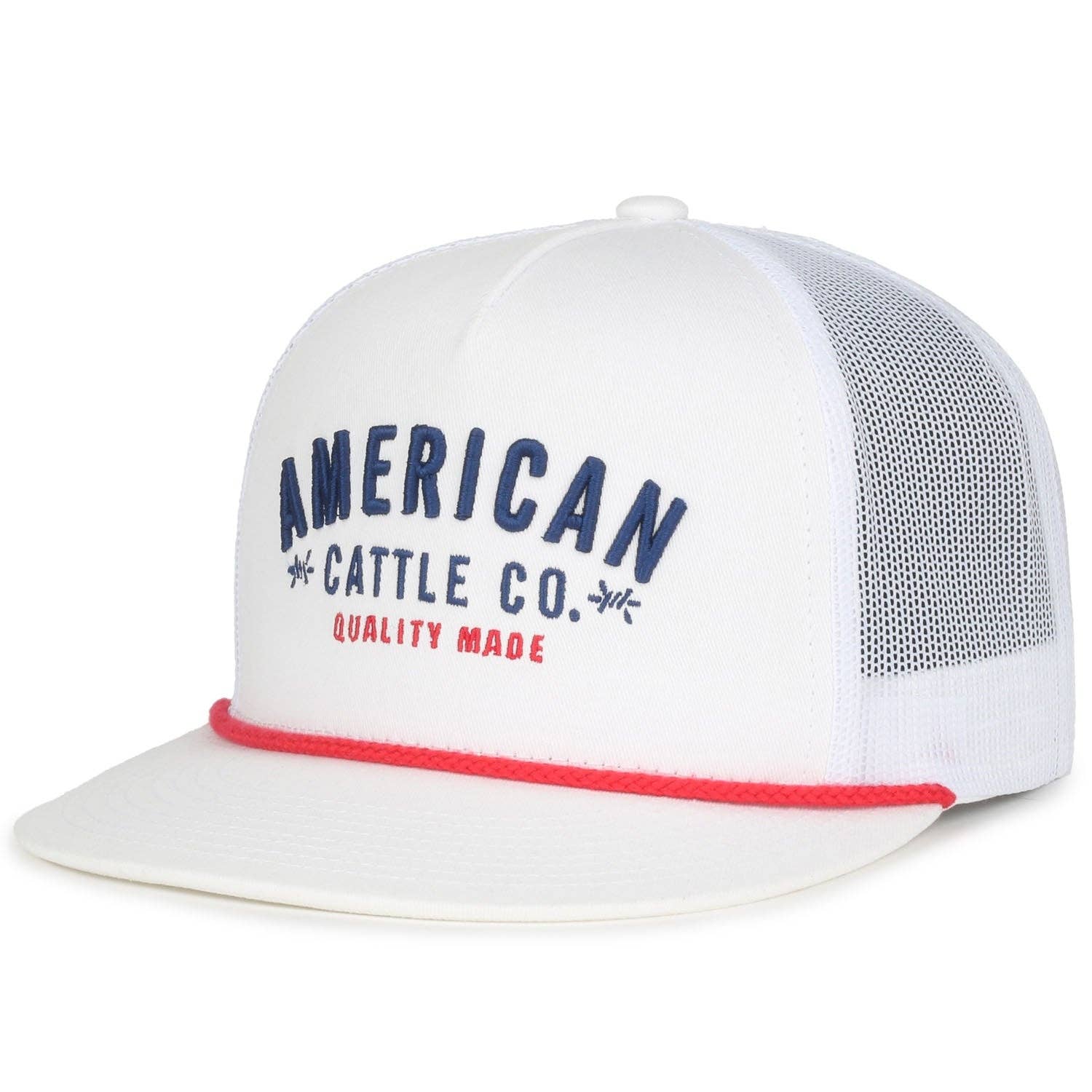 Quality Made Hat: White