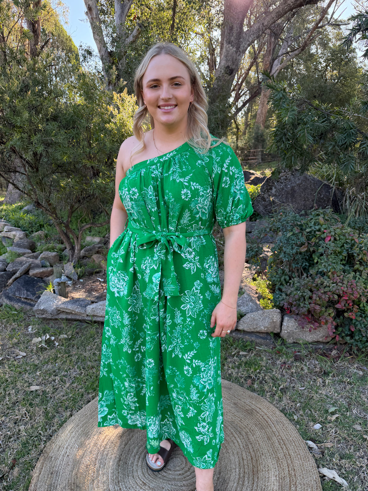 The Maris One Shoulder Dress