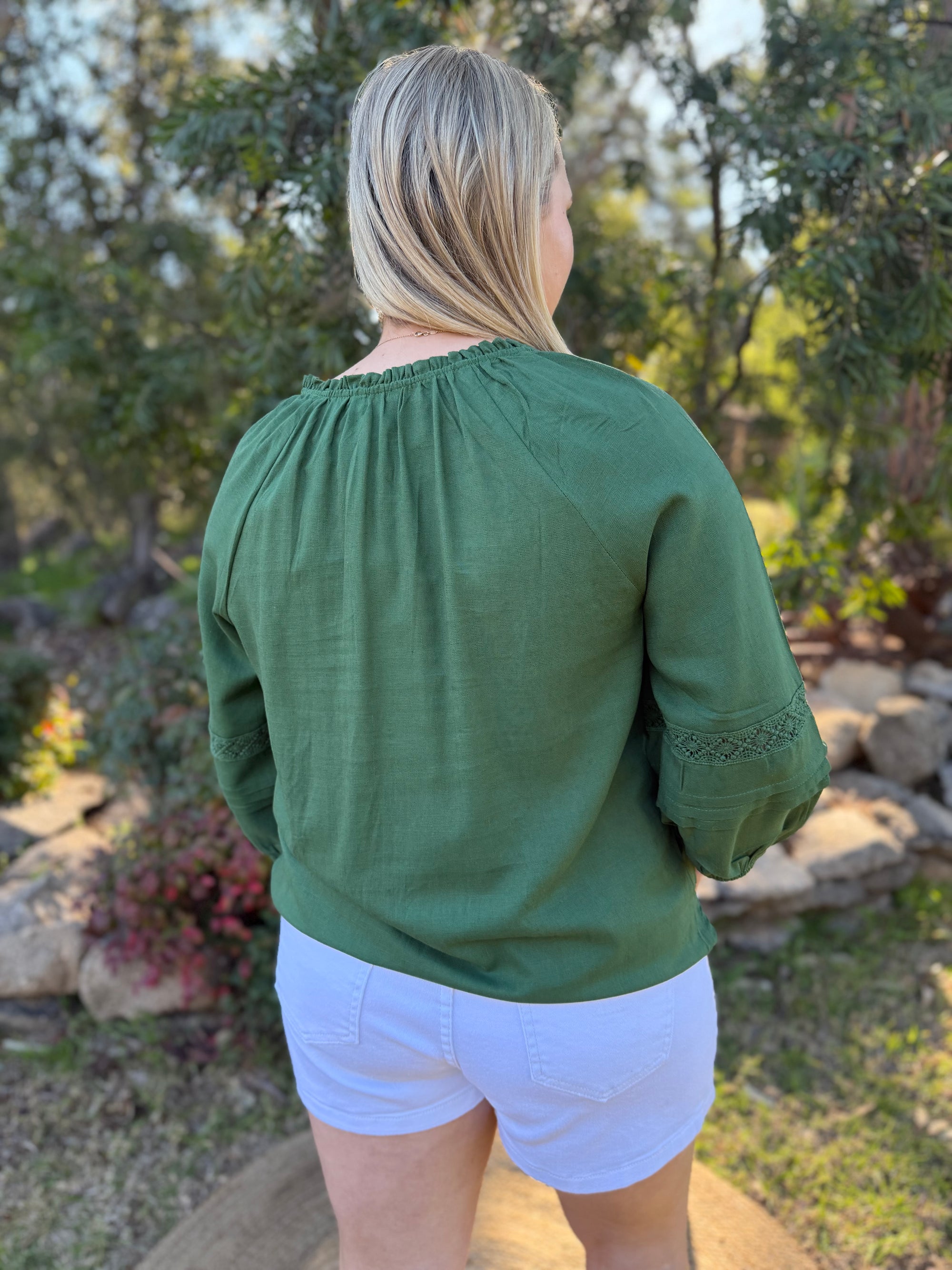 The Sage Country Blouse