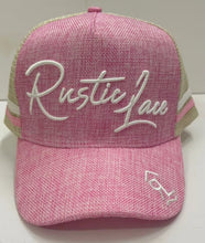 PRE-ORDER~ Rustic Lace Signature Trucker Cap- Dusty Pink