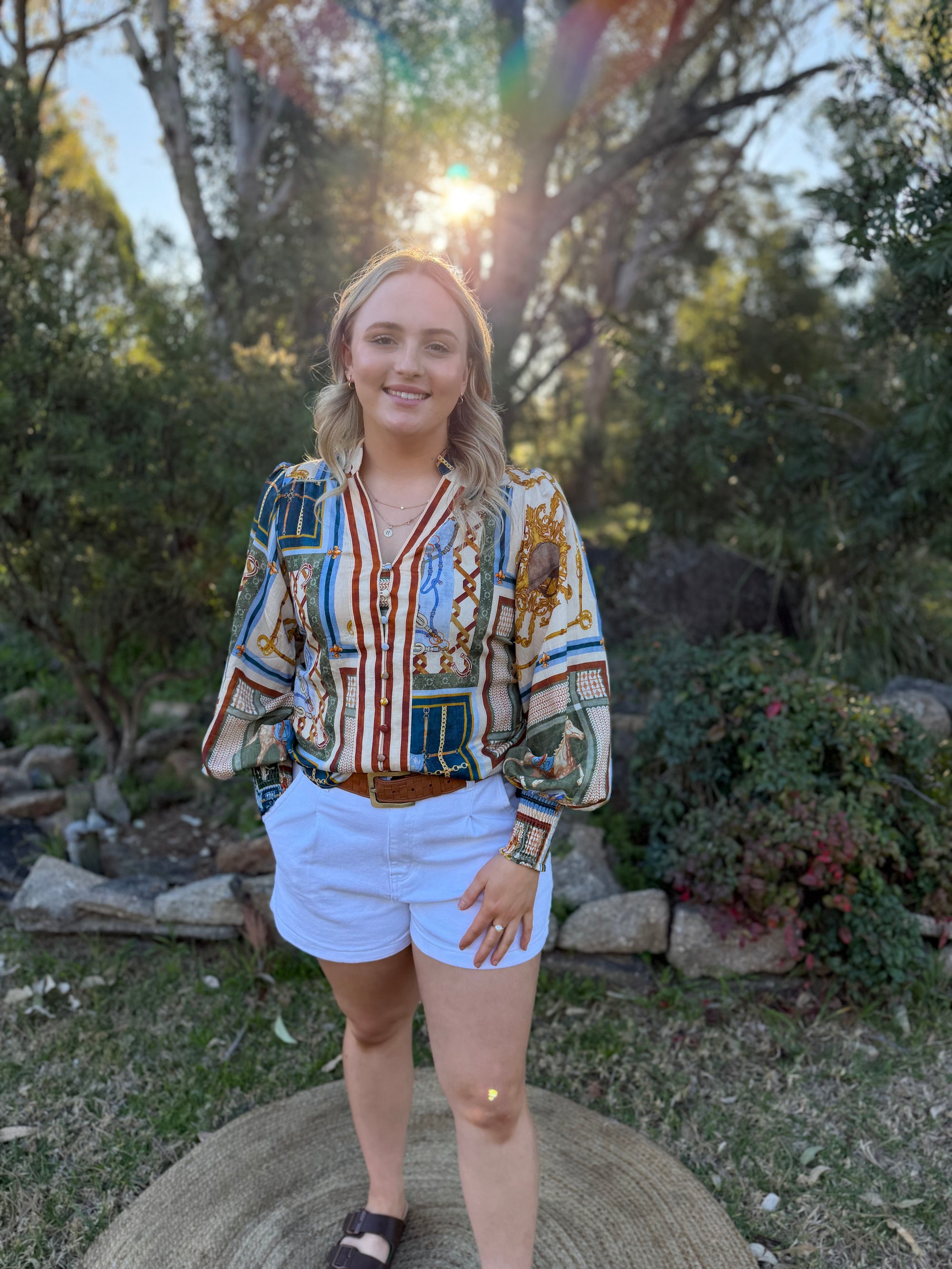 Stirrup Row Blouse