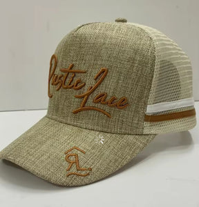 PRE-ORDER~ Rustic Lace Signature Trucker Cap- Classic Oat