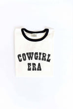 COWGIRL ERA Graphic T-Shirt: NATURAL/BLK