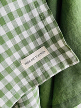 Pure French Linen Tea Towel - Celtic Gingham