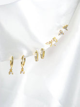 Summer 18K Gold Stacker Earring Set