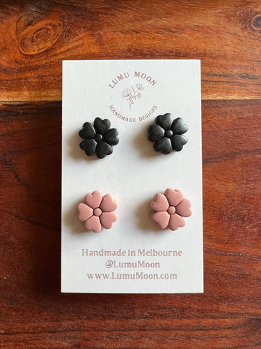 Spring Flower Stud Pack - 2 pack