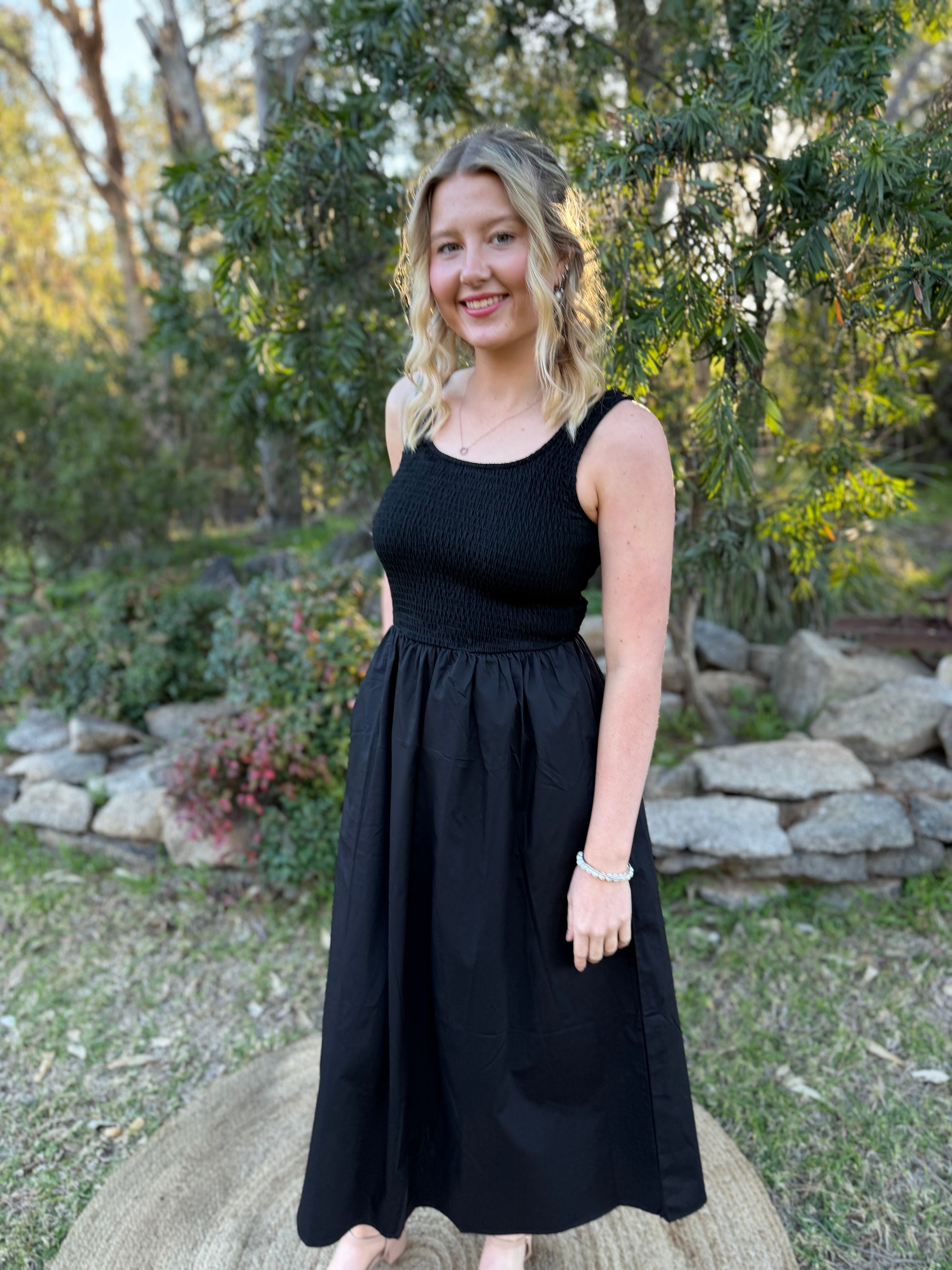 Dress ~ Harper black maxi