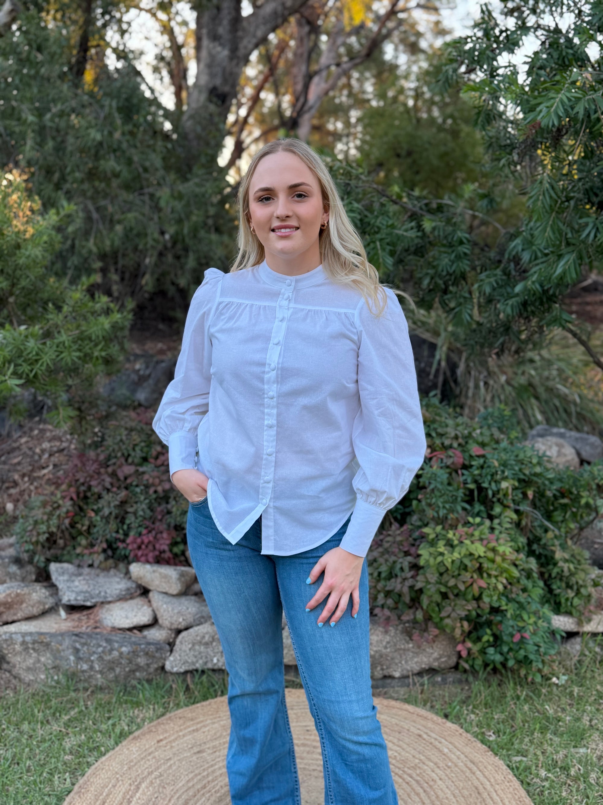 Gloria Top - White