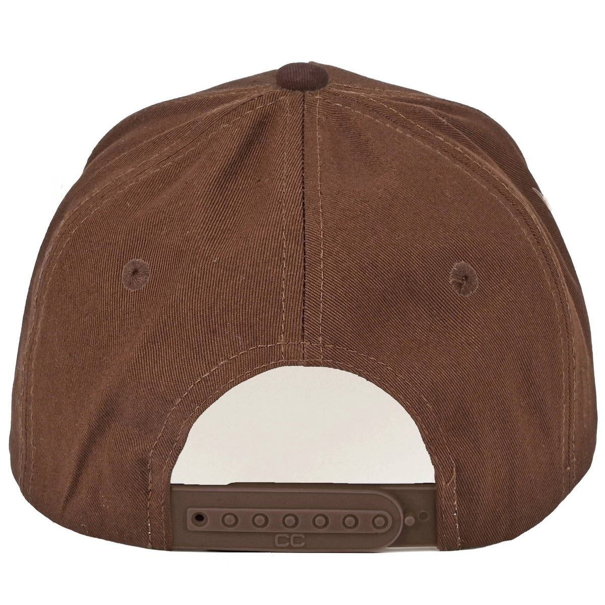C.C COWBOY Letter Embroidered on Two Tone Trucker Hat