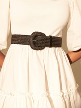 Eudice Point Buckle Straw Belt